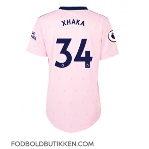 Arsenal Granit Xhaka #34 Tredjetrøje Dame 2022-23 Kortærmet